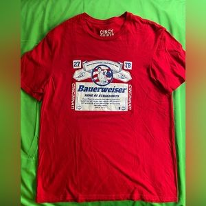 🇺🇸CINCINNATI REDS BASEBALL (BAUERWEISER) KING OF STRIKEOUTS shirt